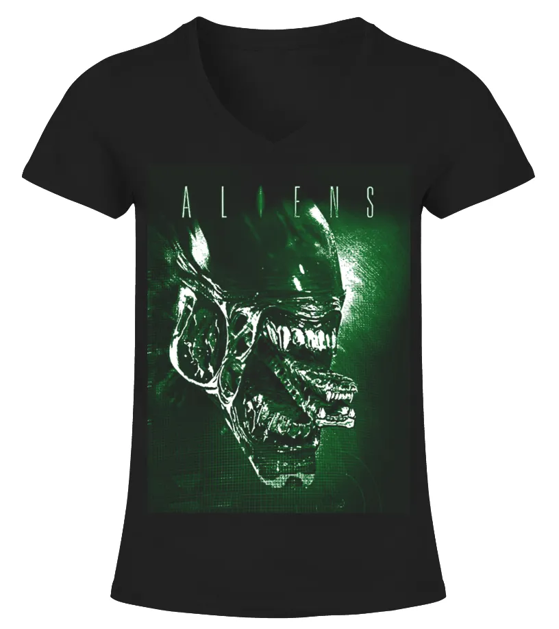 035. Alien BK Camiseta cuello pico Mujer