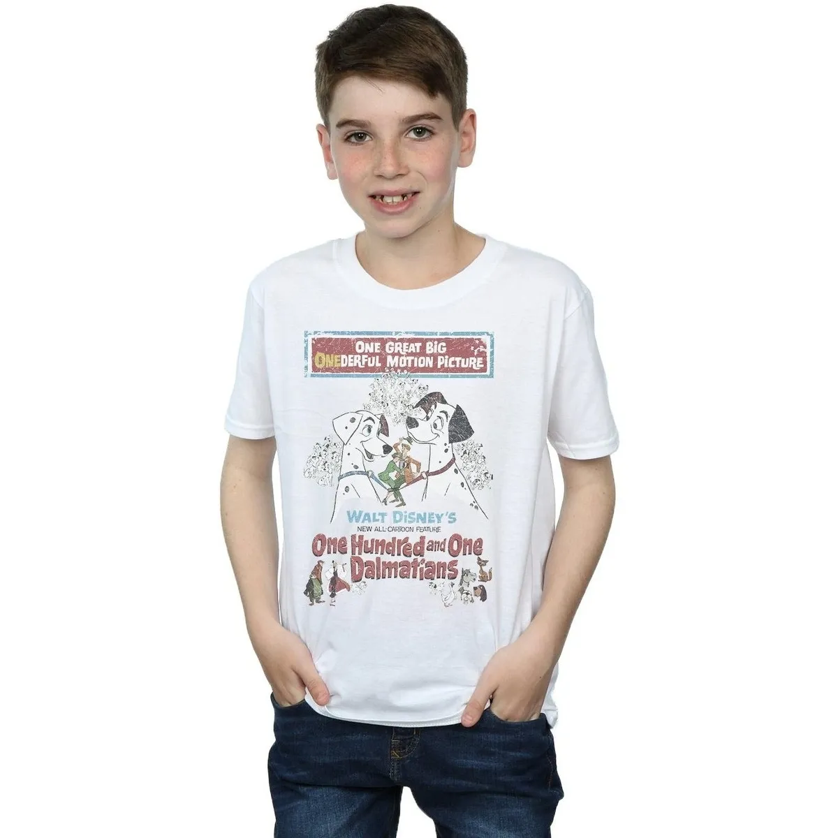 101 Dalmatians Retro Poster