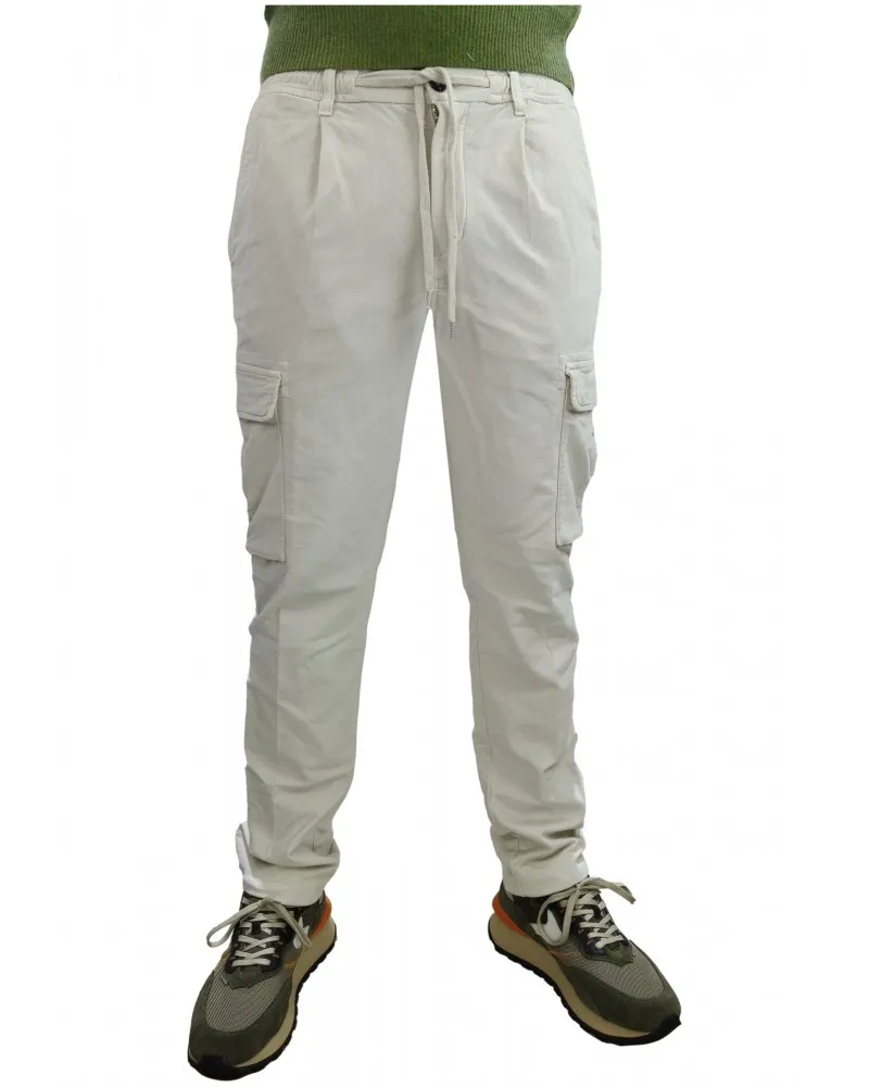 40WEFT  PANTALóN CARGO DE MICROPANA AIKOC CON CINTURA AJUSTABLE