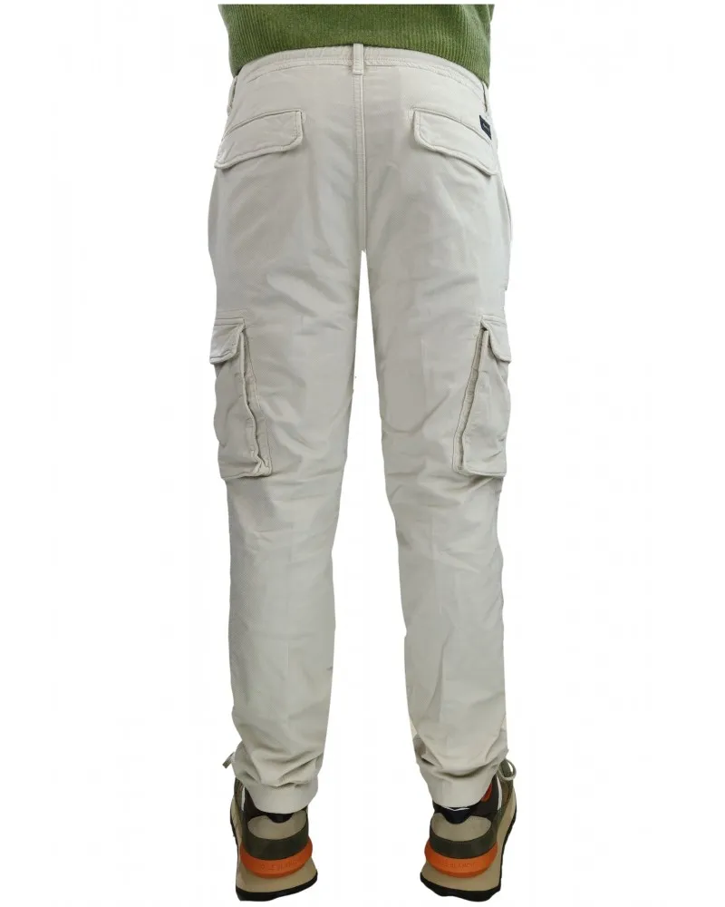 40WEFT  PANTALóN CARGO DE MICROPANA AIKOC CON CINTURA AJUSTABLE
