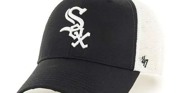 47 BRAND MLB CHICAGO WHITE SOX TRUCKER  BBRANS06CTPBK