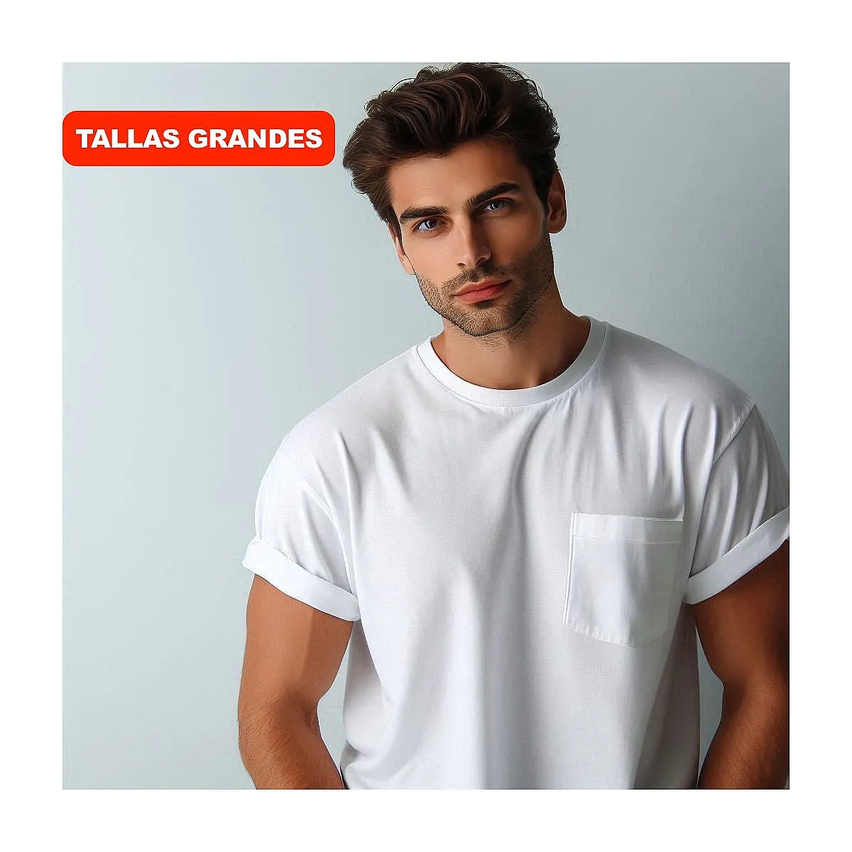7335b CAMISETA MANGA CORTA CON BOLSILLO