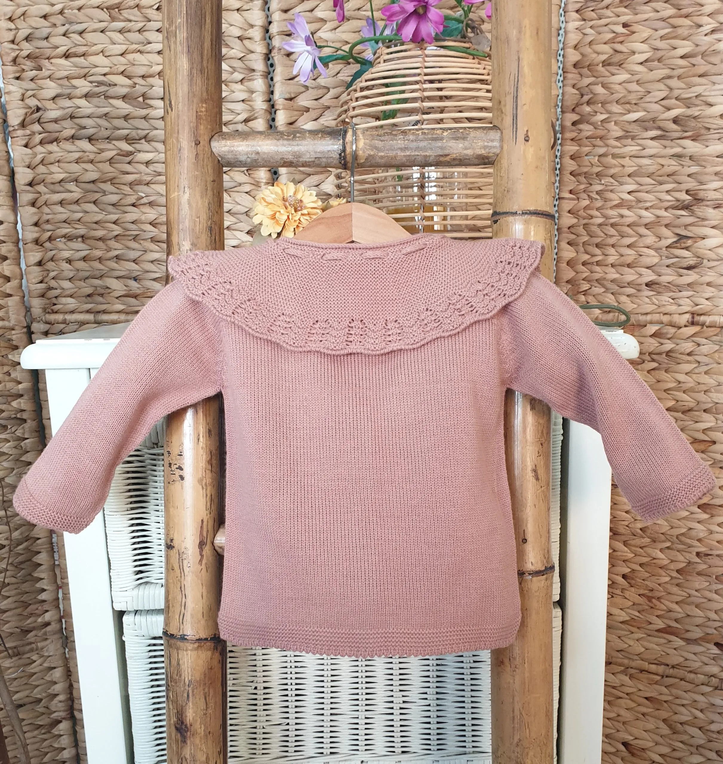 A Chaqueta punto volante Sigar R120328 Flor
