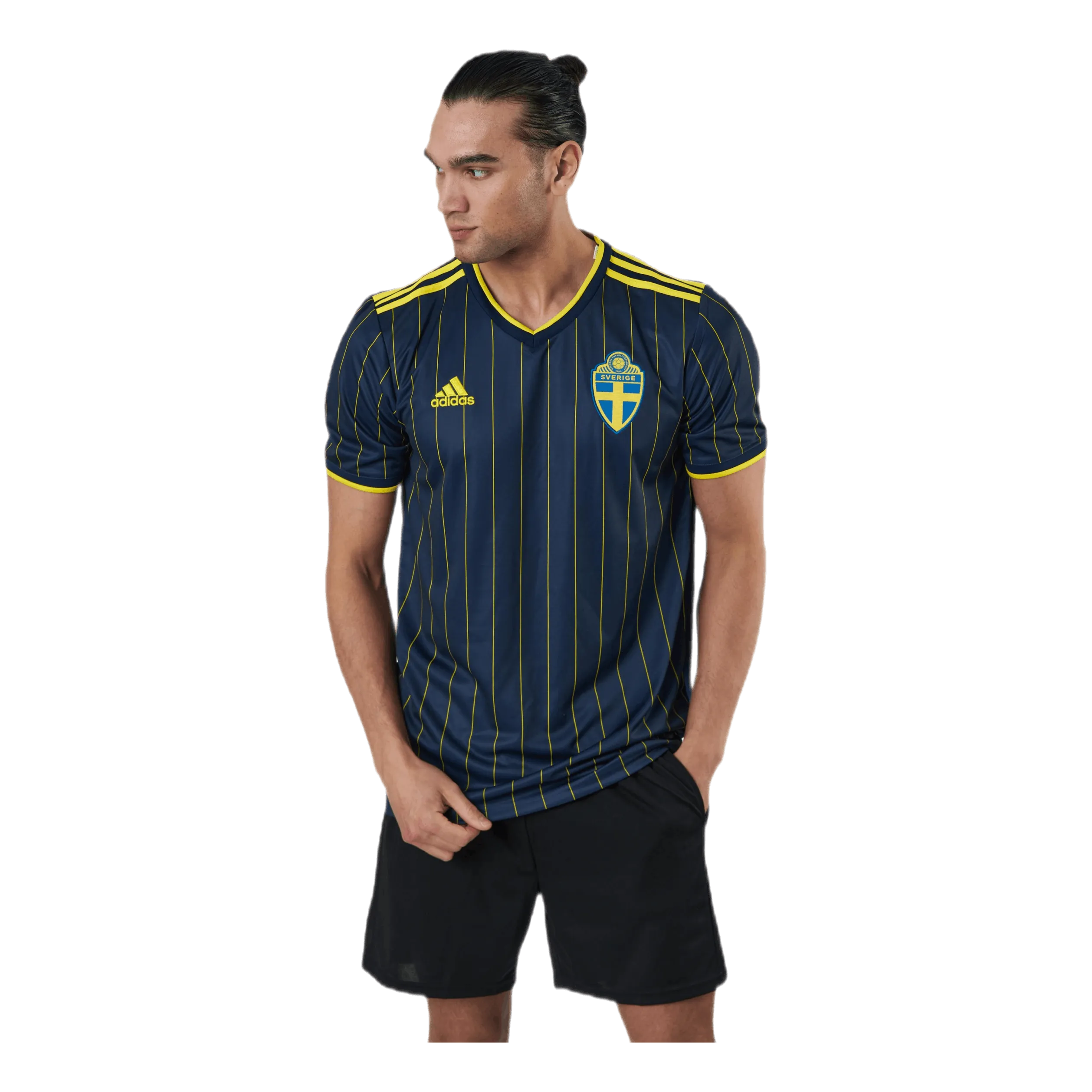 Adidas 20/21 Sweden Away Jersey Night Indigo / Yellow