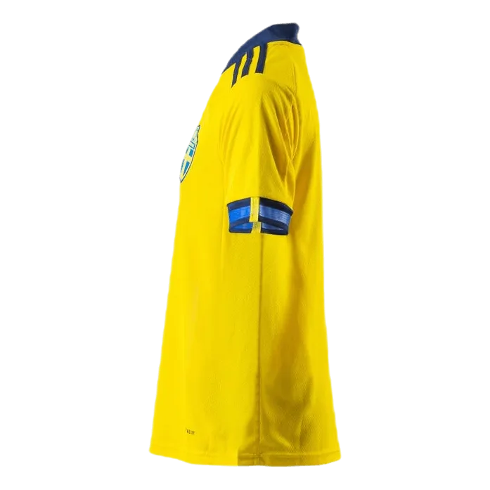 Adidas 20/21 Sweden Home Jersey Youth Yellow / Night Indigo