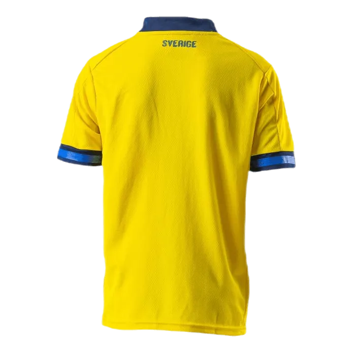 Adidas 20/21 Sweden Home Jersey Youth Yellow / Night Indigo