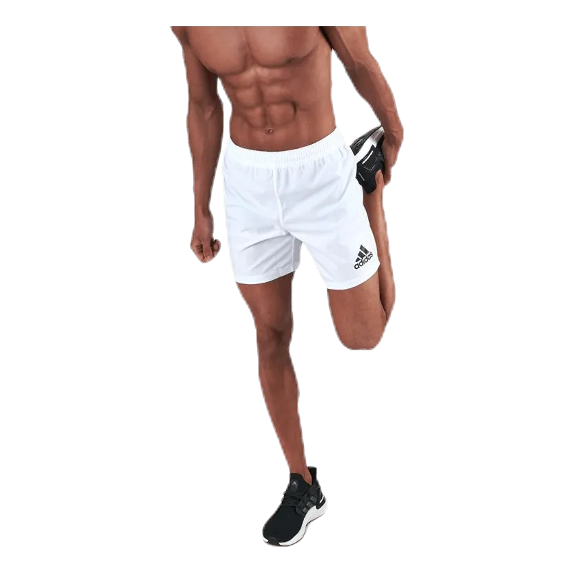Adidas 3 Stripe Short White/Black