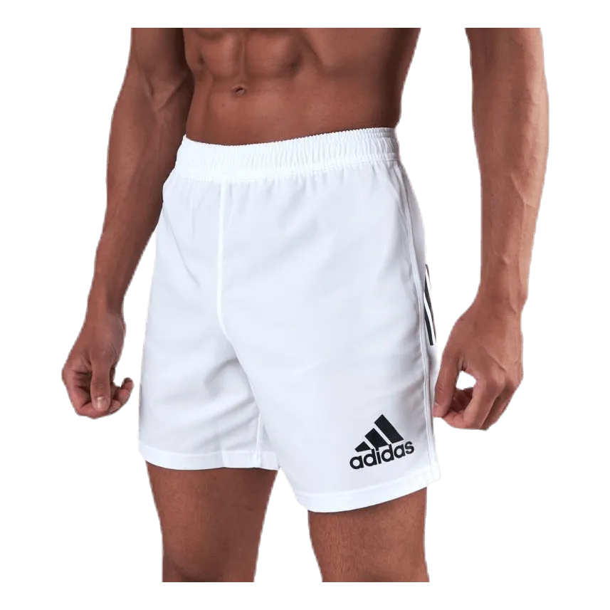 Adidas 3 Stripe Short White/Black