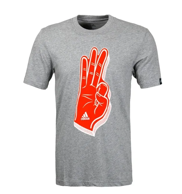Adidas Camiseta 3 Fingers (gris)
