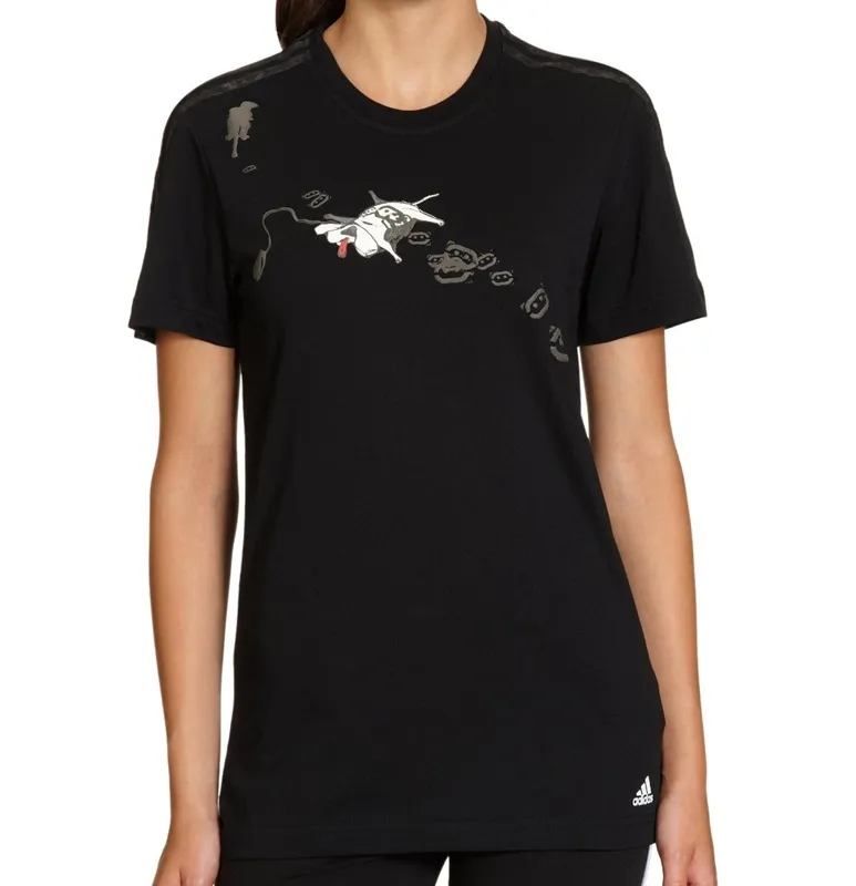 Adidas Camiseta Bounce S/S2 (Negra)