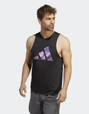 Adidas Camiseta sin mangas Designed for Movement HIIT Training