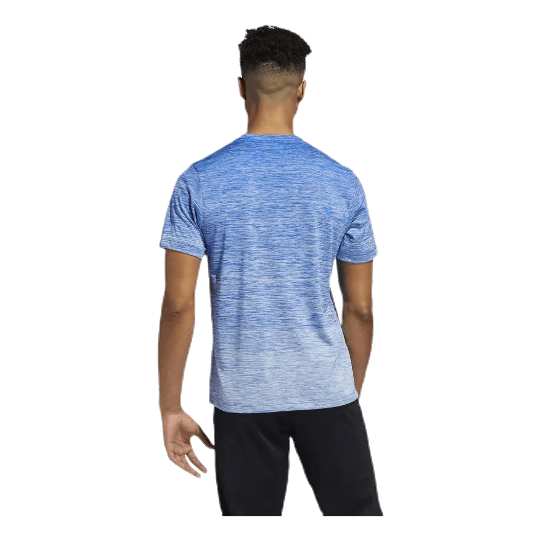 Adidas Gradient Tee Blue/White