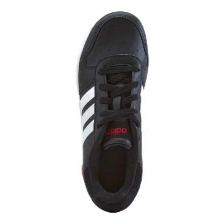 Adidas Hoops 2.0 Shoes Core Black / Cloud White / Vivid Red