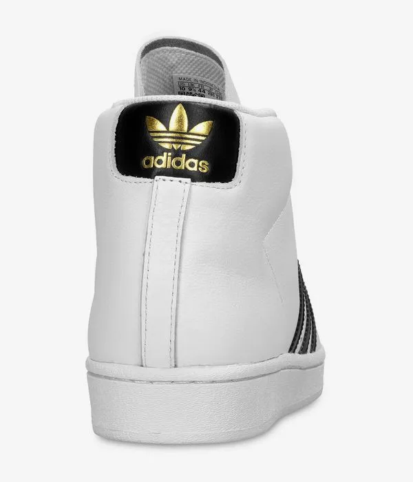 adidas Skateboarding Pro Model ADV Zapatilla (white core black gold)
