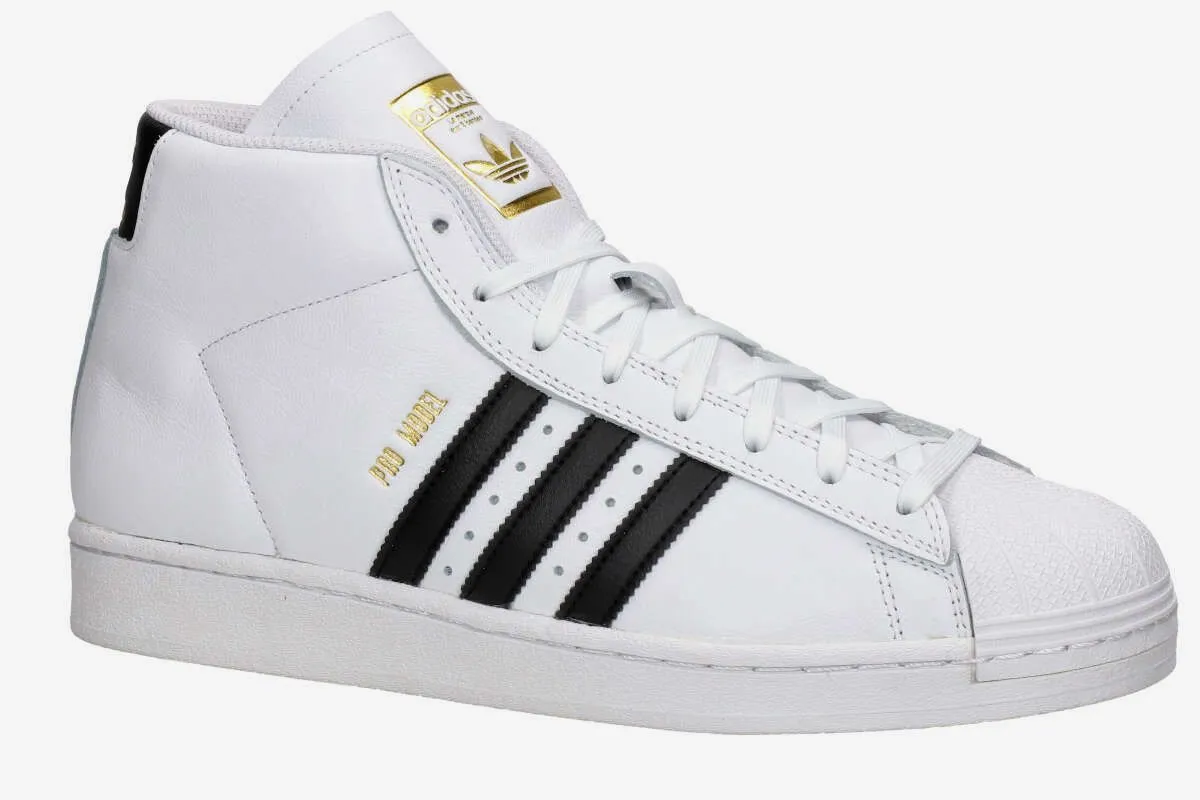 adidas Skateboarding Pro Model ADV Zapatilla (white core black gold)