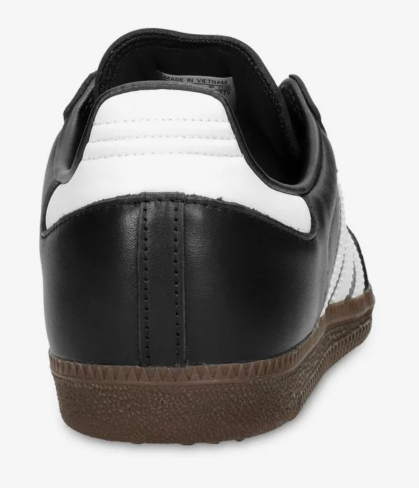 adidas Skateboarding Samba ADV Zapatilla (core black white gum gold)