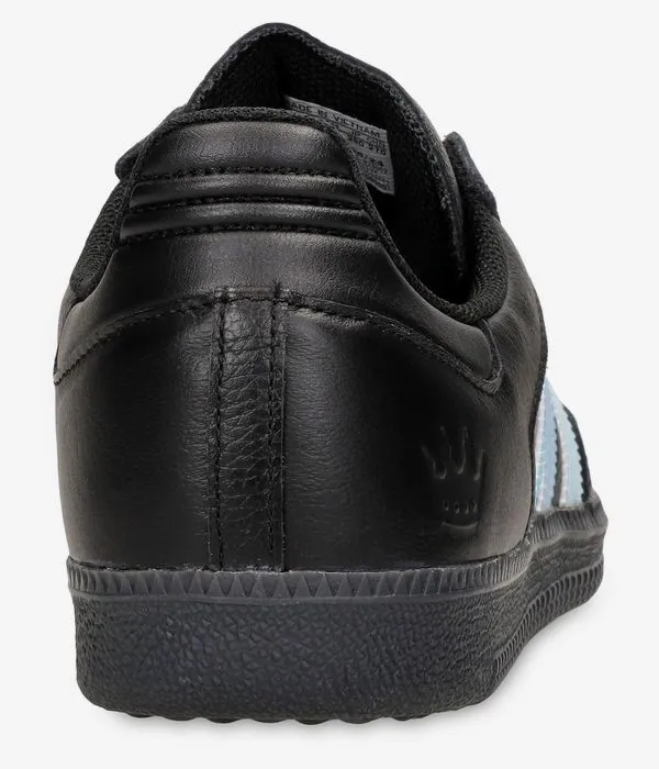 adidas Skateboarding x CLTFC x Black Sheep Samba ADV Zapatilla (core black white clear blue)