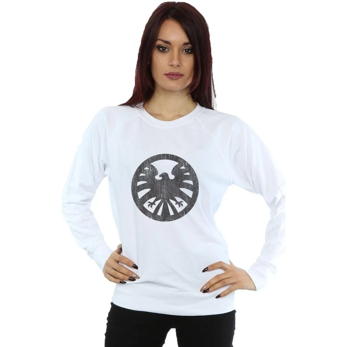 Agents Of SHIELD Distressed Logo