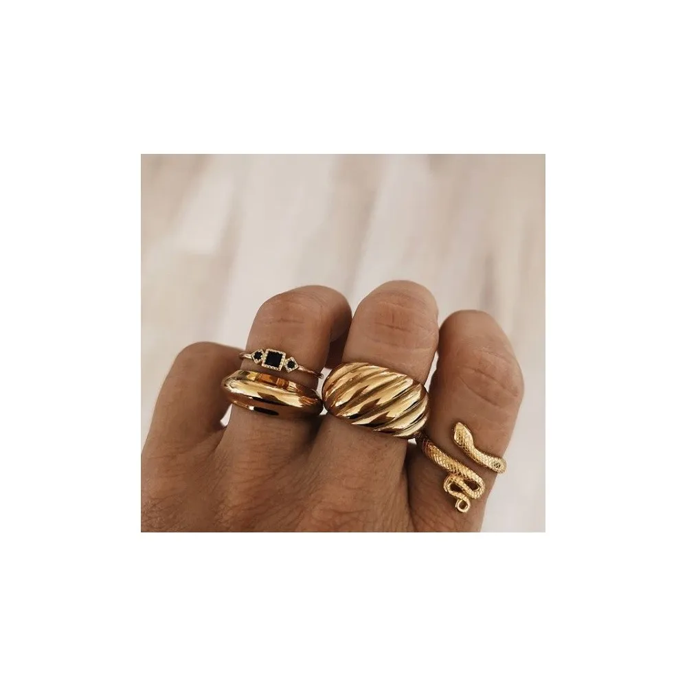 Anillo Bateau Oro