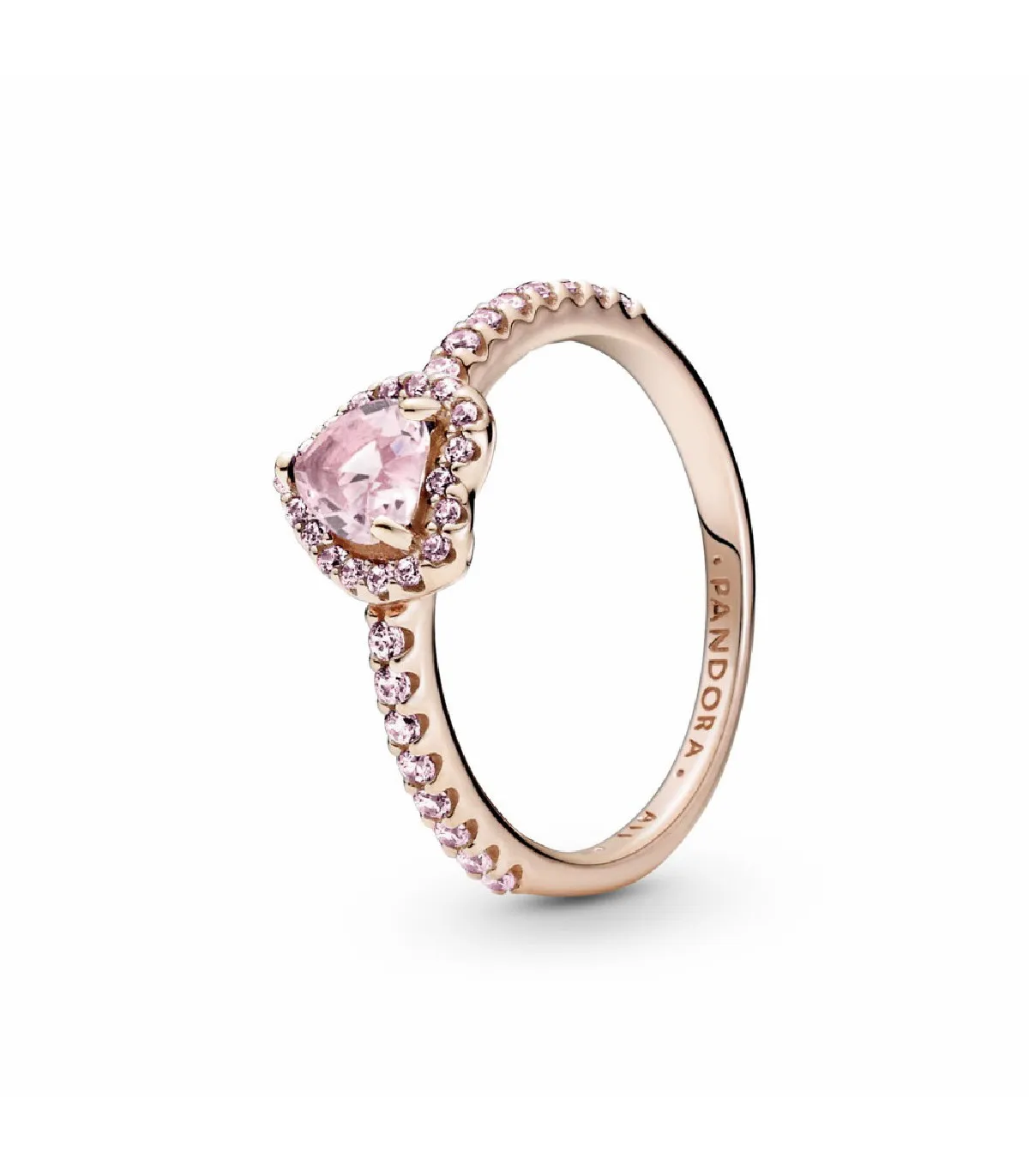 ANILLO PANDORA ROSE CORAZóN BRILLANTE ELEVADO  188421C04