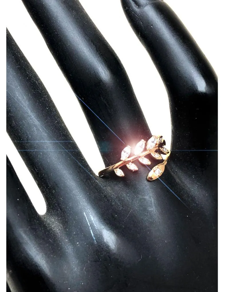 ANILLOS FINOS CON HOJITAS PARA LLEVAR EN TU DIA A DIA