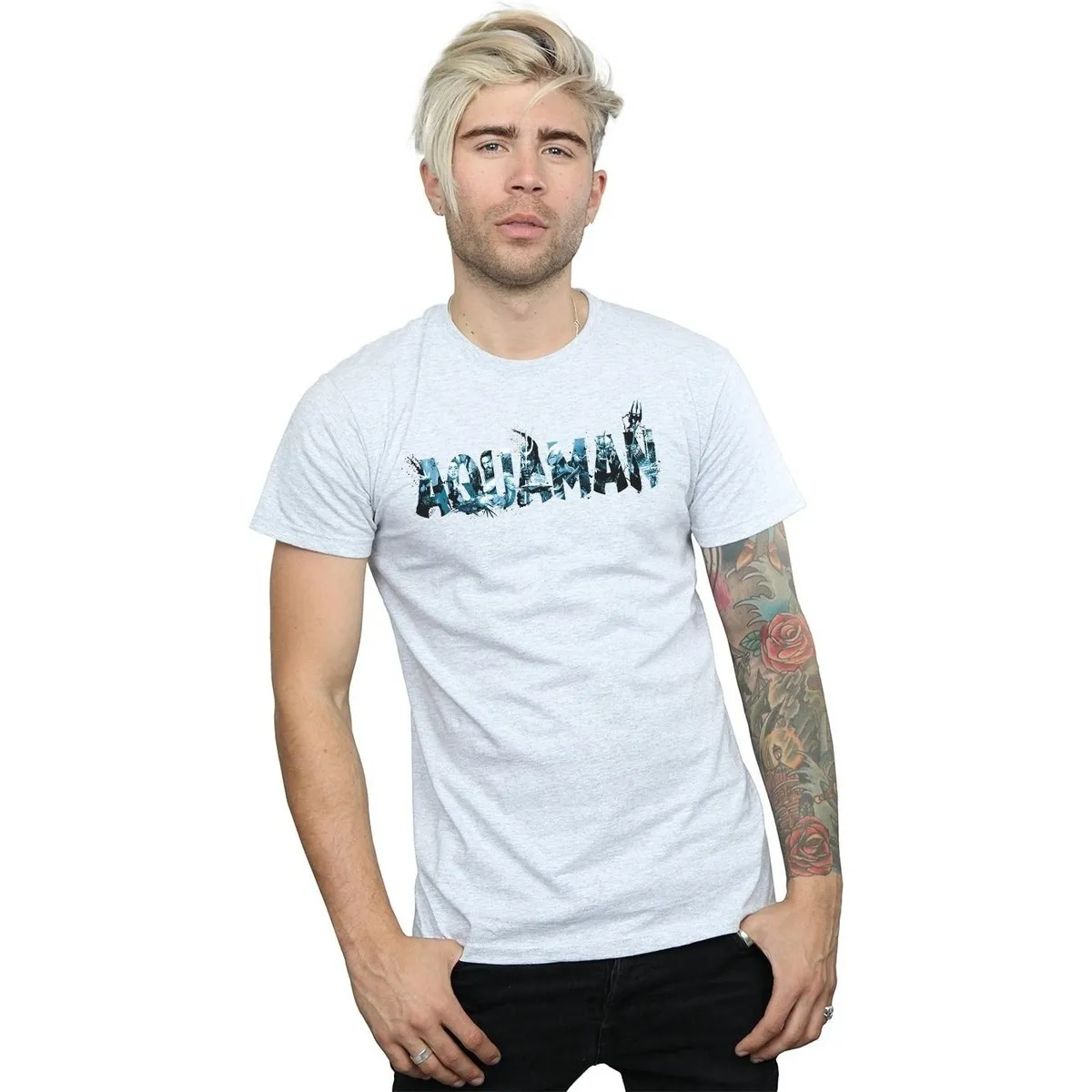 Aquaman Text Logo
