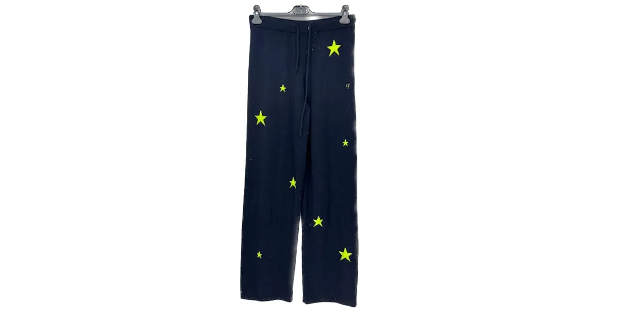 Autre Marque CHINTI & PARKER Pantalón T.Cachemira S internacional Azul marino 