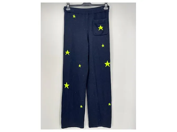 Autre Marque CHINTI & PARKER Pantalón T.Cachemira S internacional Azul marino 
