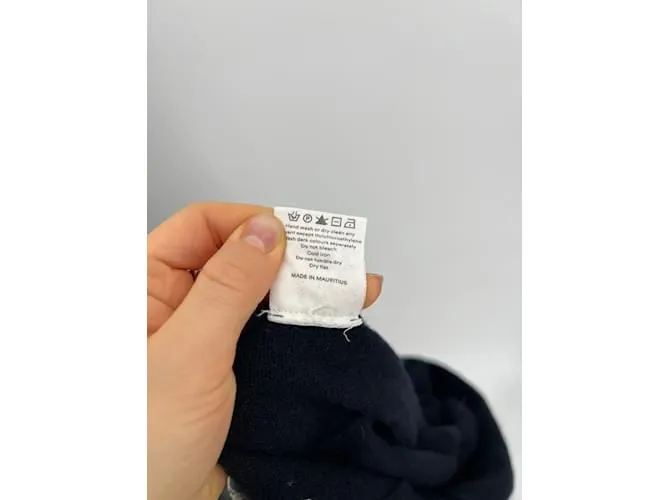 Autre Marque CHINTI & PARKER Pantalón T.Cachemira S internacional Azul marino 