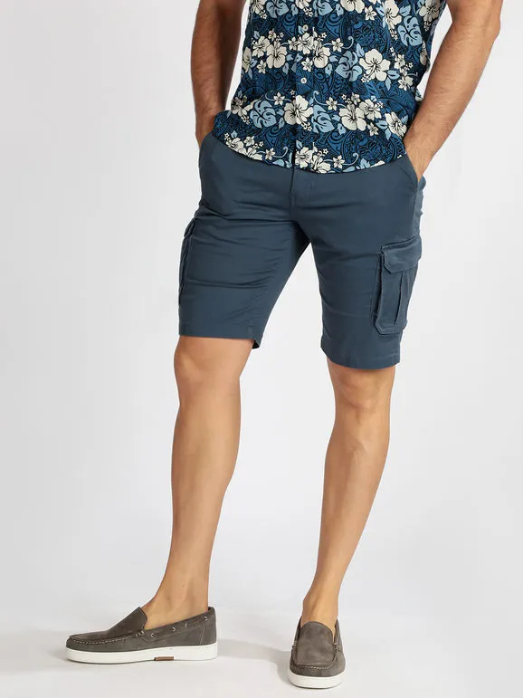 Be Board Bermudas de hombre de algodón elástico con grandes bolsillos