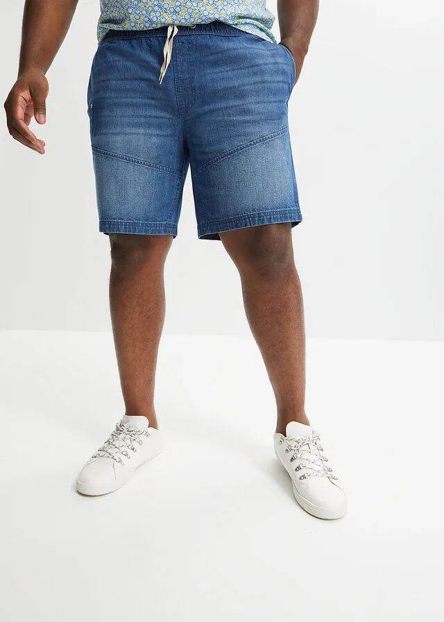Bermudas con corte regular (2 unidades) Denim + denim gris oscuro