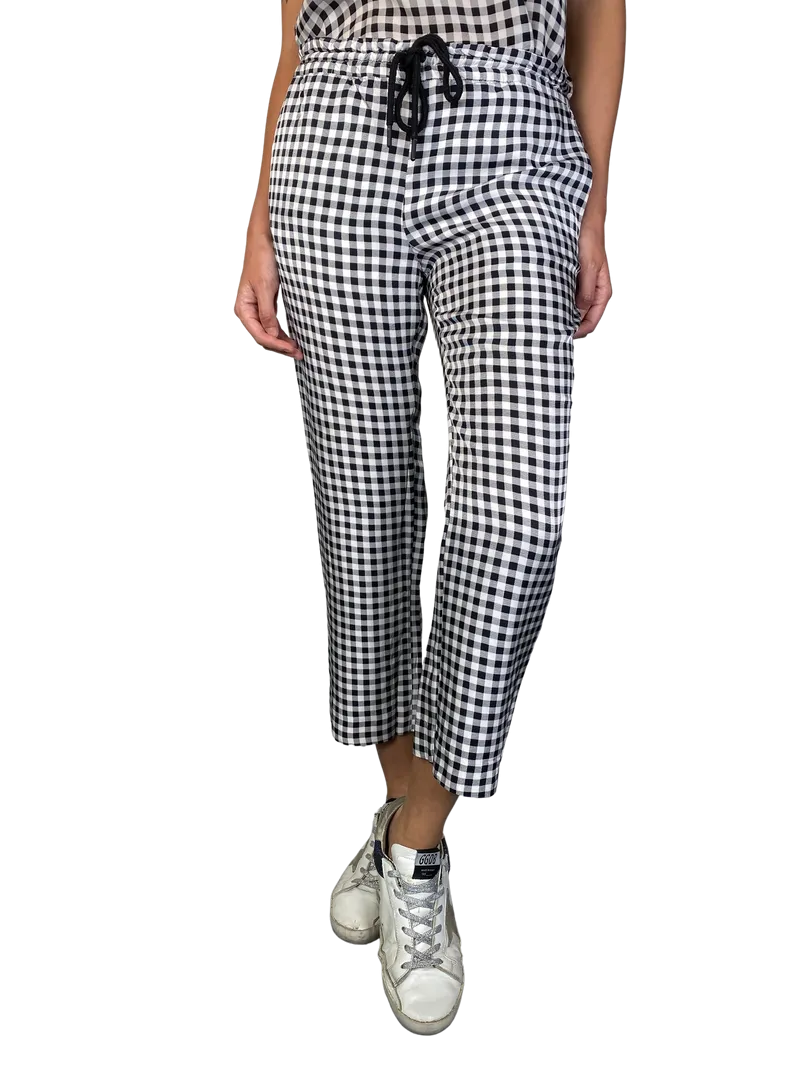 BIMBA Y LOLA Set Polera Y Pantalón Cuadros