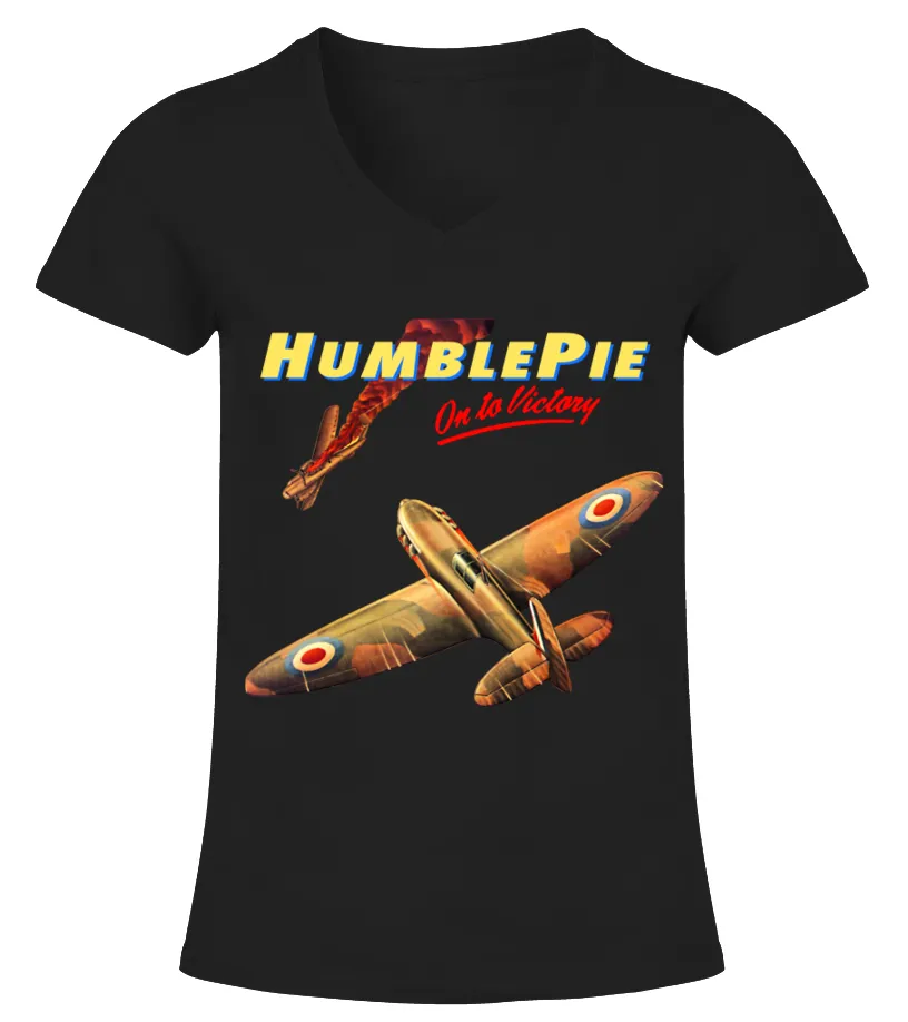 BK.Humble Pie (2) Camiseta cuello pico Mujer
