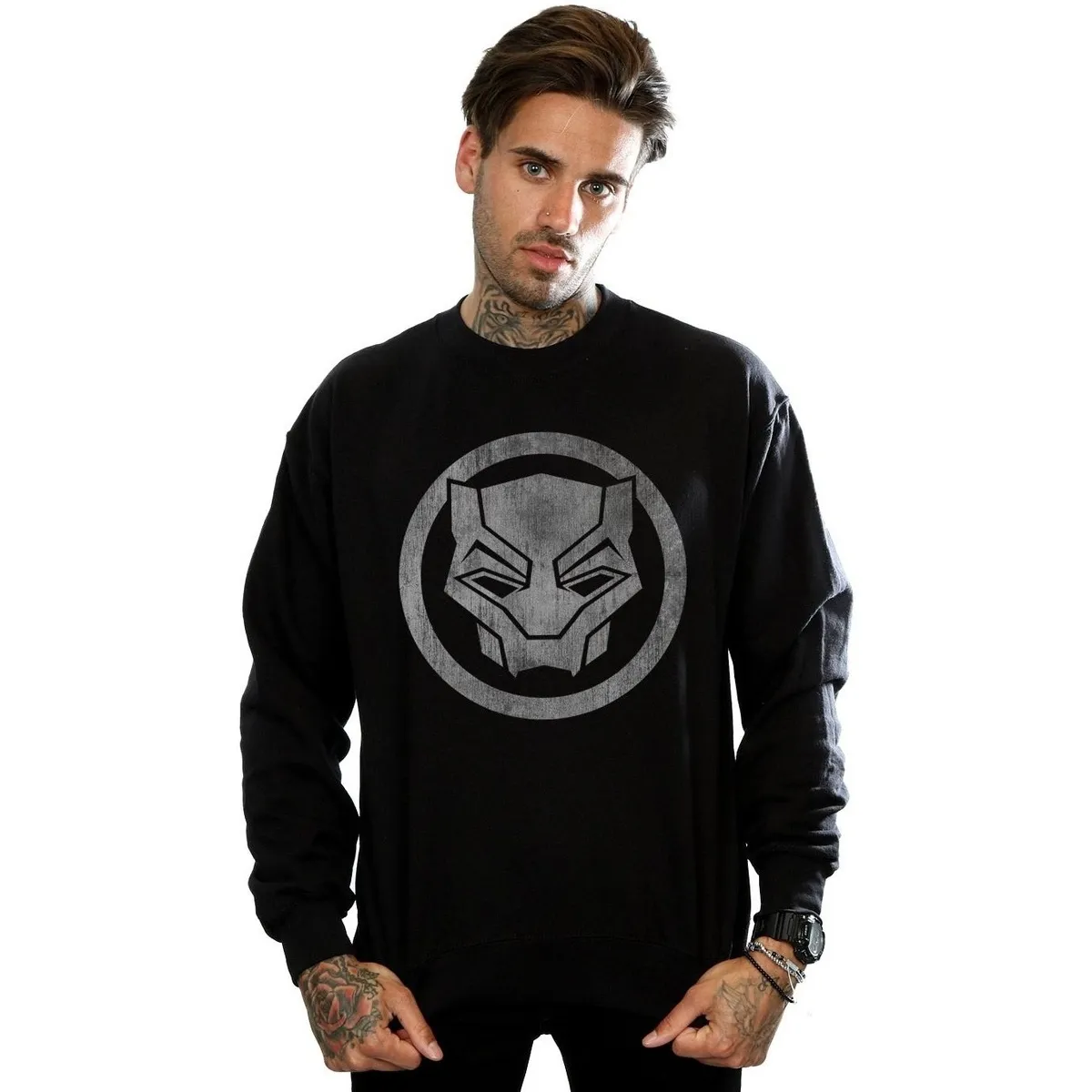 Black Panther Distressed Icon