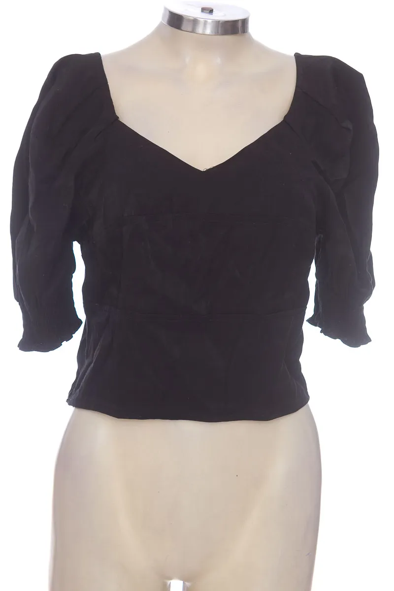 BLUSA COLOR NEGRO  DULCE MODA ST.