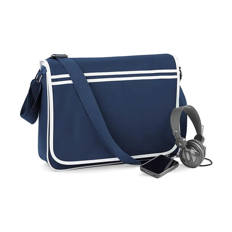 Bolsa Messenger Retro de BagBase