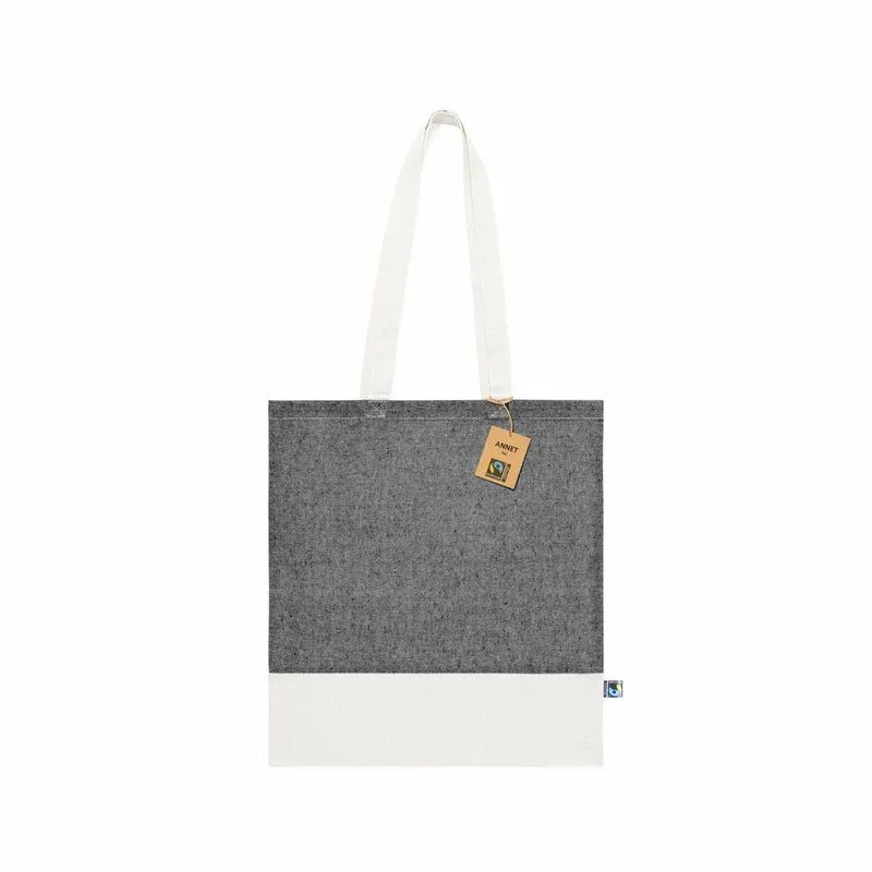 Bolsa personalizable con logotipo Annet Fairtrade