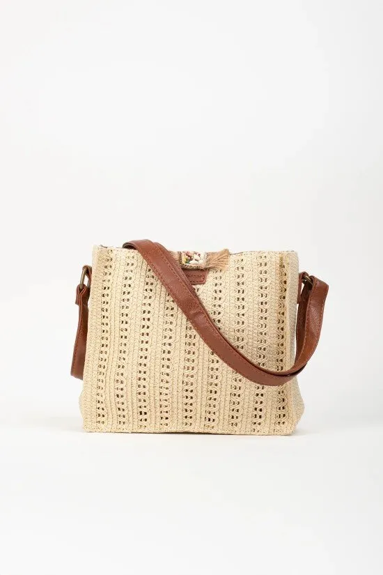 BOLSO BANDOLERA GASTER  BEIGE