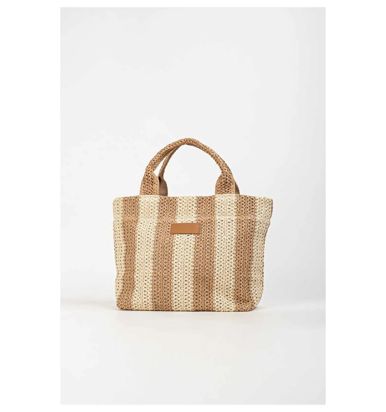 BOLSO BANDOLERA PLECOR  NATURAL/BEIGE