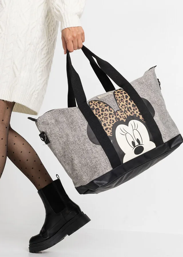 Bolso de fin de semana de Mickey Mouse Gris