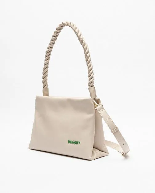 Bolso de hombro Bagghy GQ0063 Beige