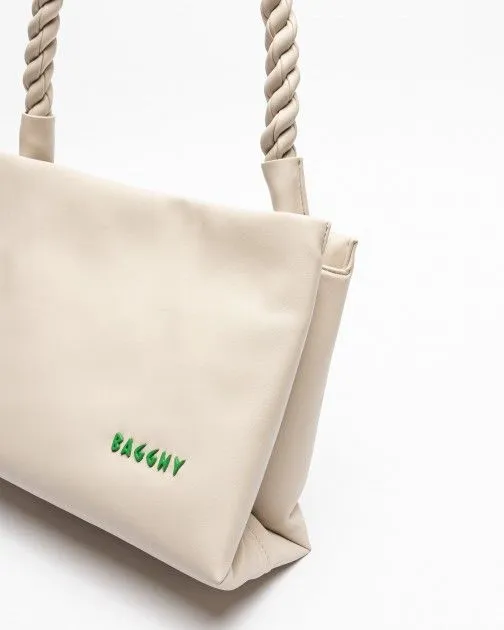 Bolso de hombro Bagghy GQ0063 Beige