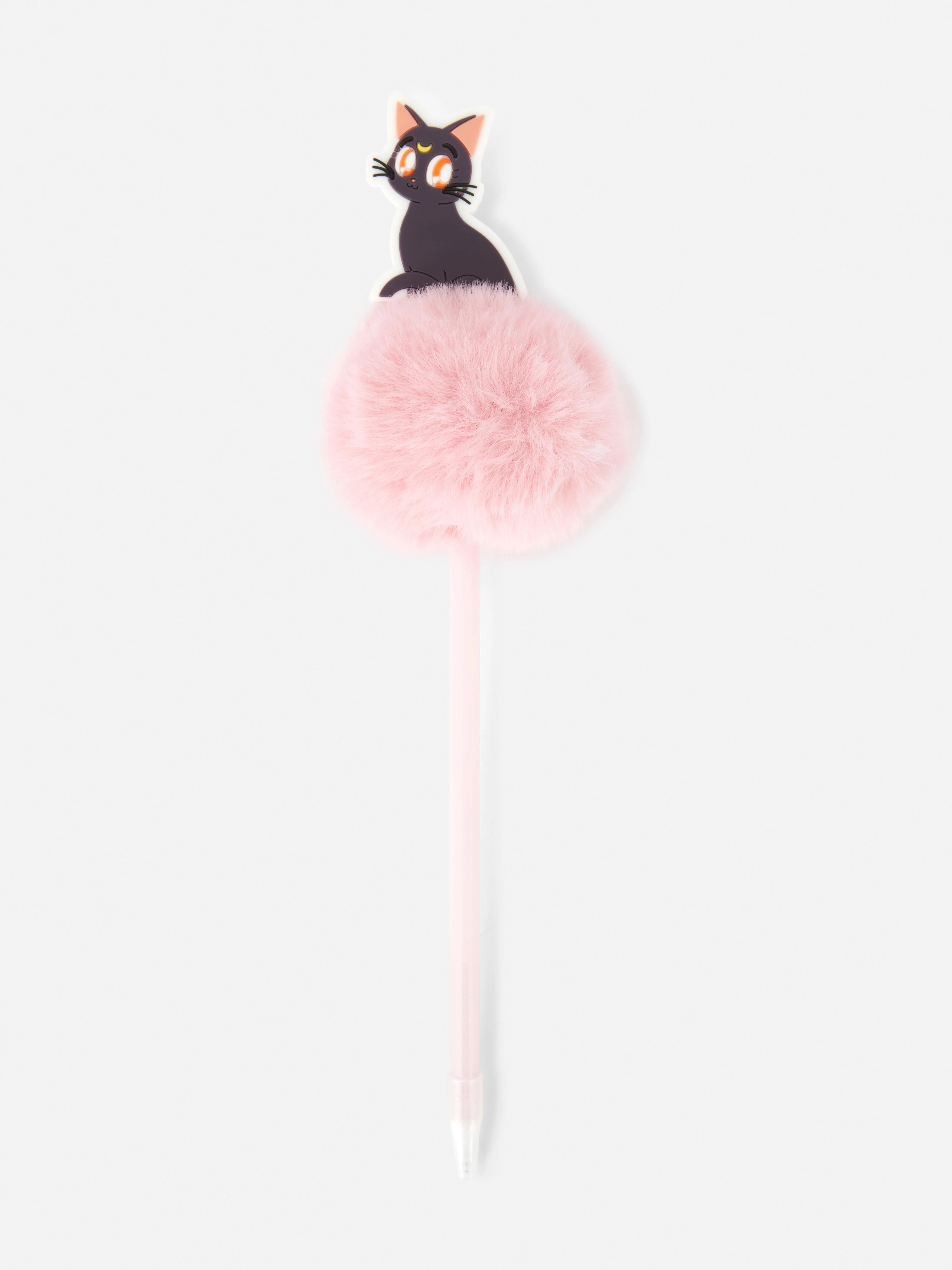 Bolígrafo con pompón de Luna de Sailor Moon