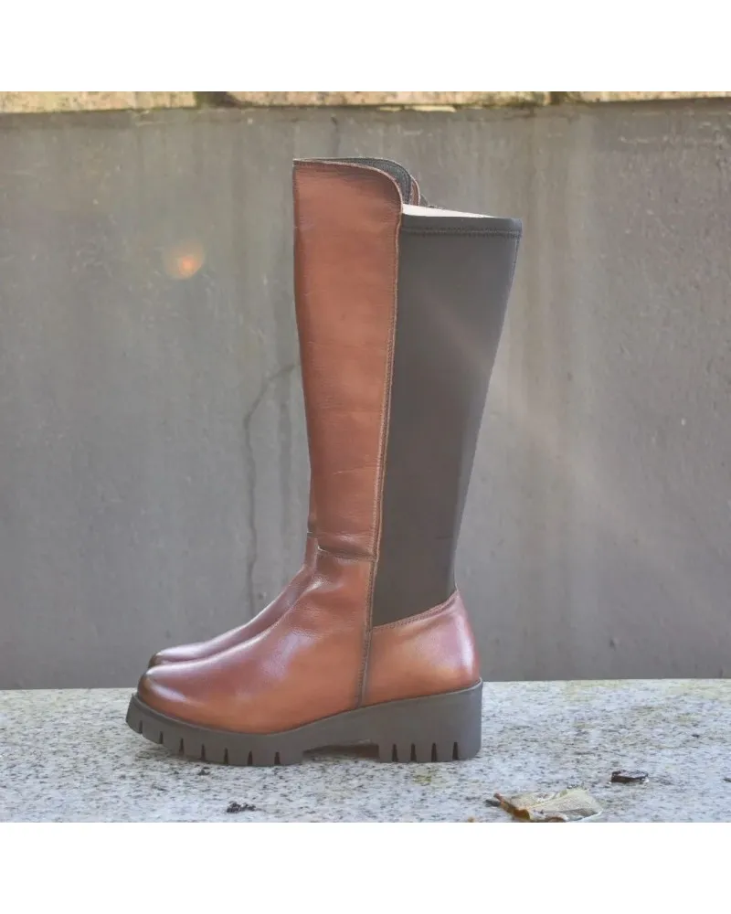 Bota ALTA con cuña de CONFORT GIORDA 30858