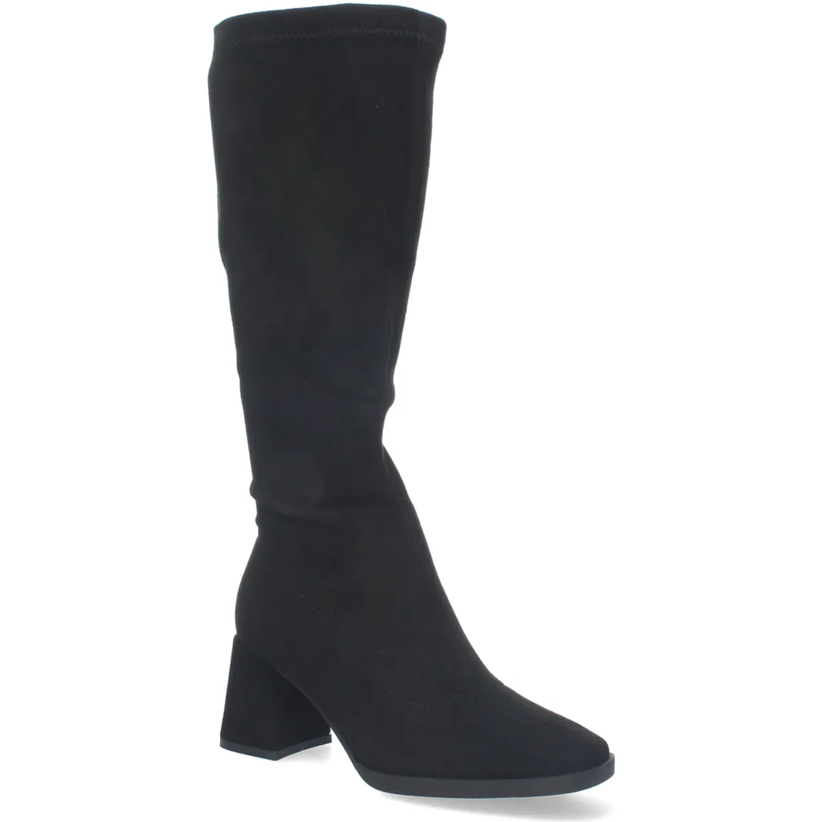 Bota alta de tacón