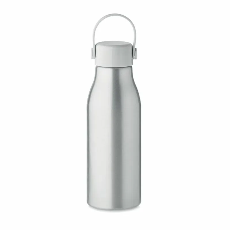 Botella corporativa asa de silicona de 650 ml. Naidon