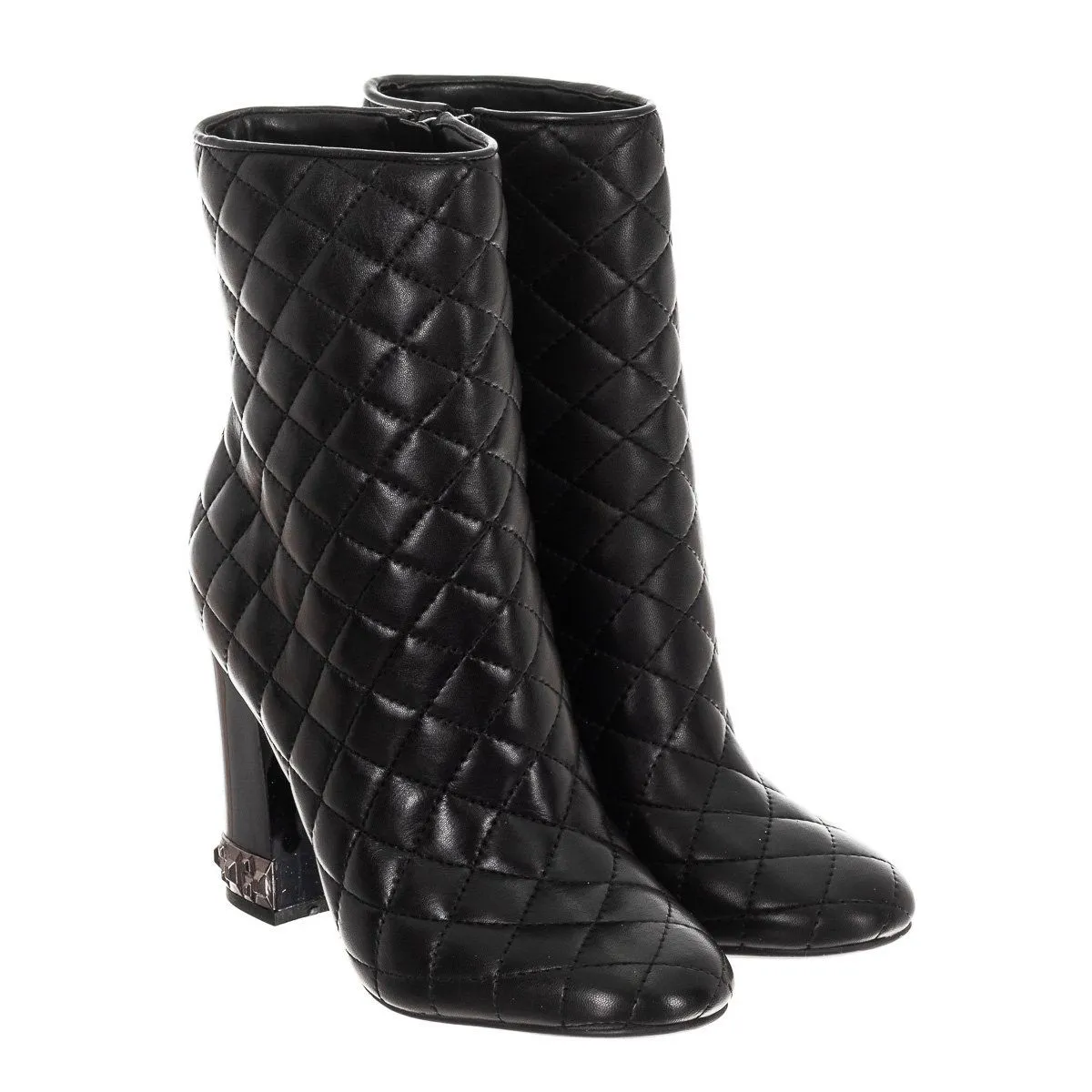 Botines Planos Acabado Acolchado De Punta Redonda Fllde3lea10 Mujer Guess