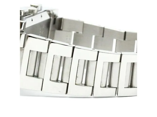 Bulgari Reloj para hombre Bvlgari Rettangolo de acero inoxidable de cuarzo RTC49S 