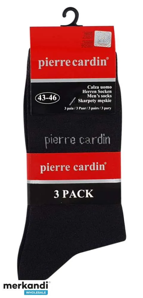 Calcetines de negocios para hombre PIERRE CARDIN® en negro
