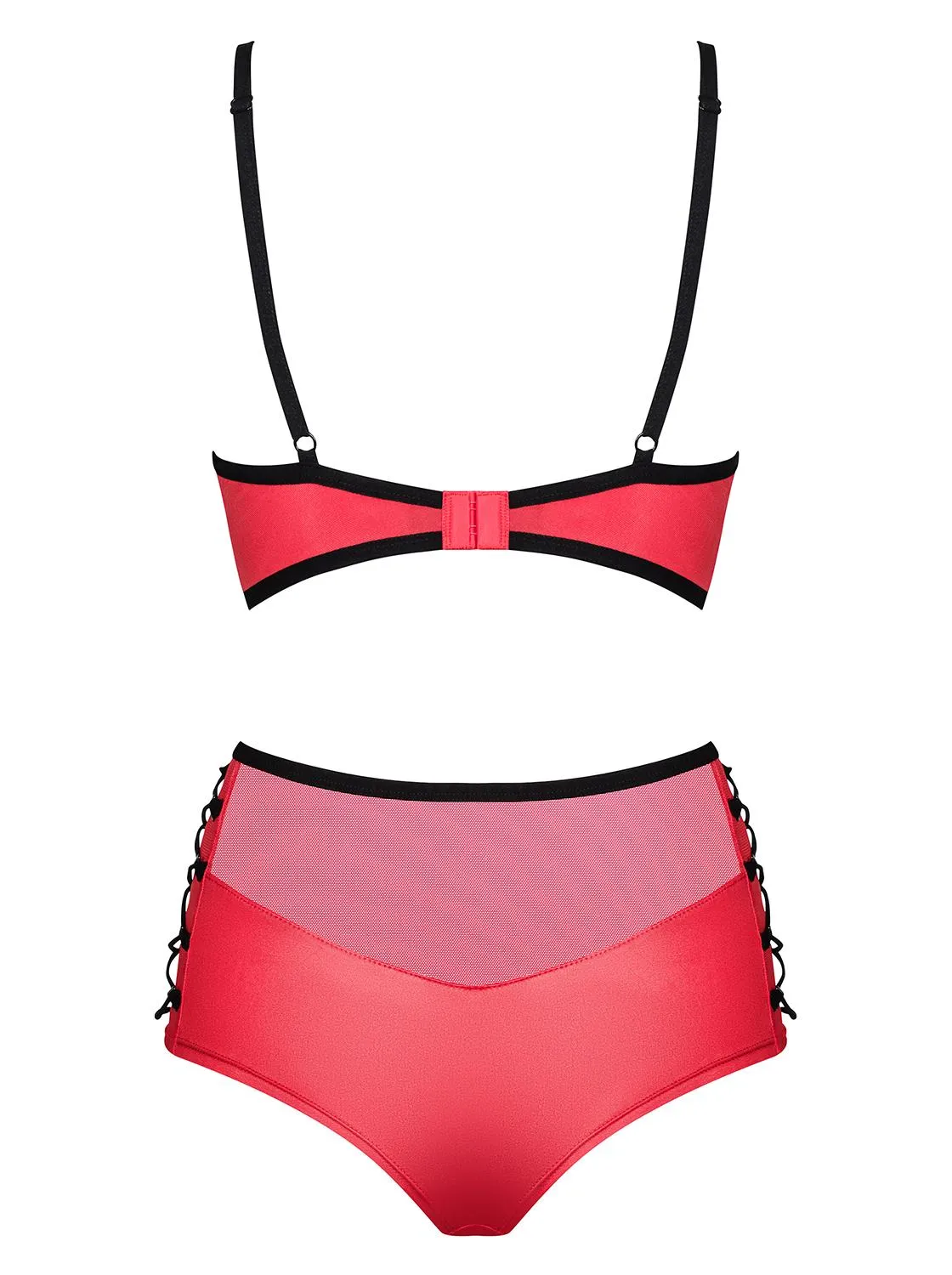 Caliente conjunto lencero Rojo